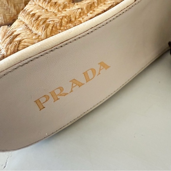 Prada Wedge Platform Slide Sandals - Picture 3 of 7